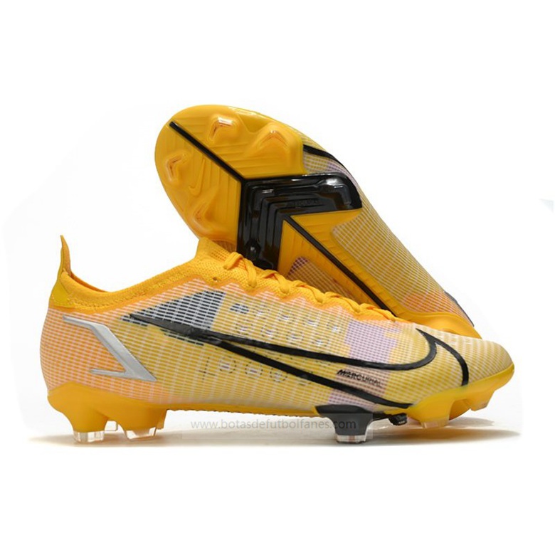 Nike Mercurial Vapor XIV Elite FG Amarillo Negro